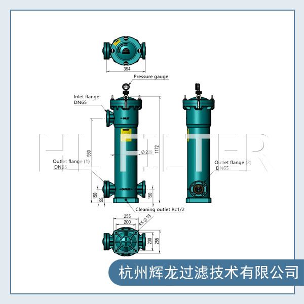 了解PPH PVDF壓蓋式過濾器的型號規格及性能參數是怎樣的